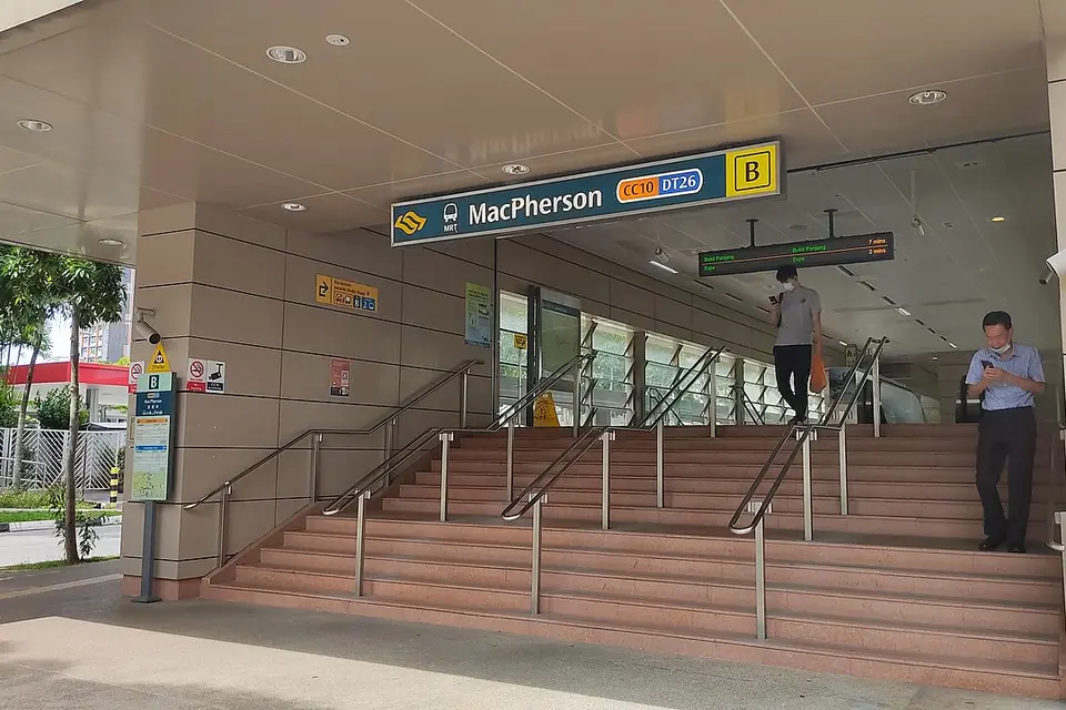 MacPherson MRT (CC10/DT26), Paya Lebar Road
