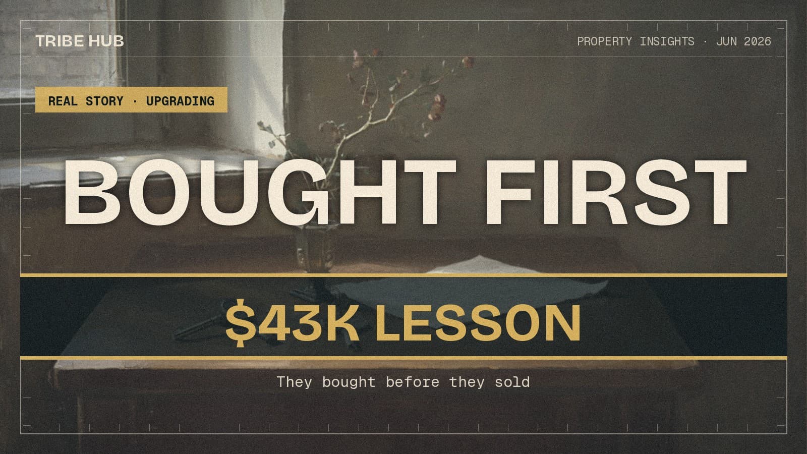 They Bought the Condo First to Lock the Unit. It Cost Them $43,000.