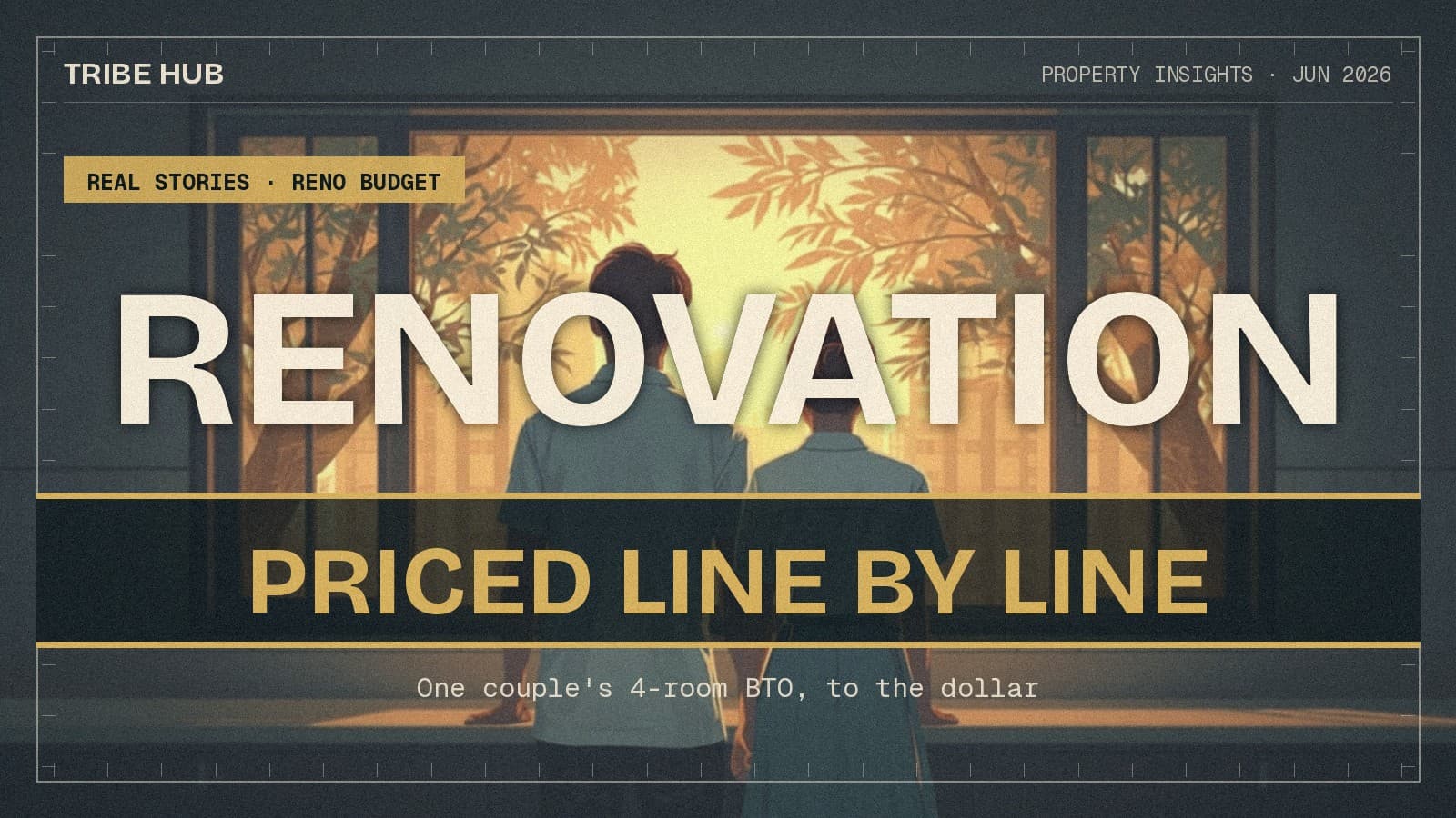 What Will the Renovation Actually Cost? A 4-Room BTO, Priced Line by Line