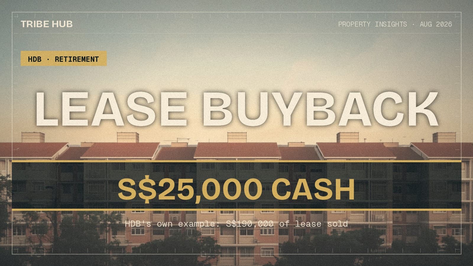 屋契回购计划卖掉19万元屋契。在建屋局自己的例子里,到手现金是2万5000元。