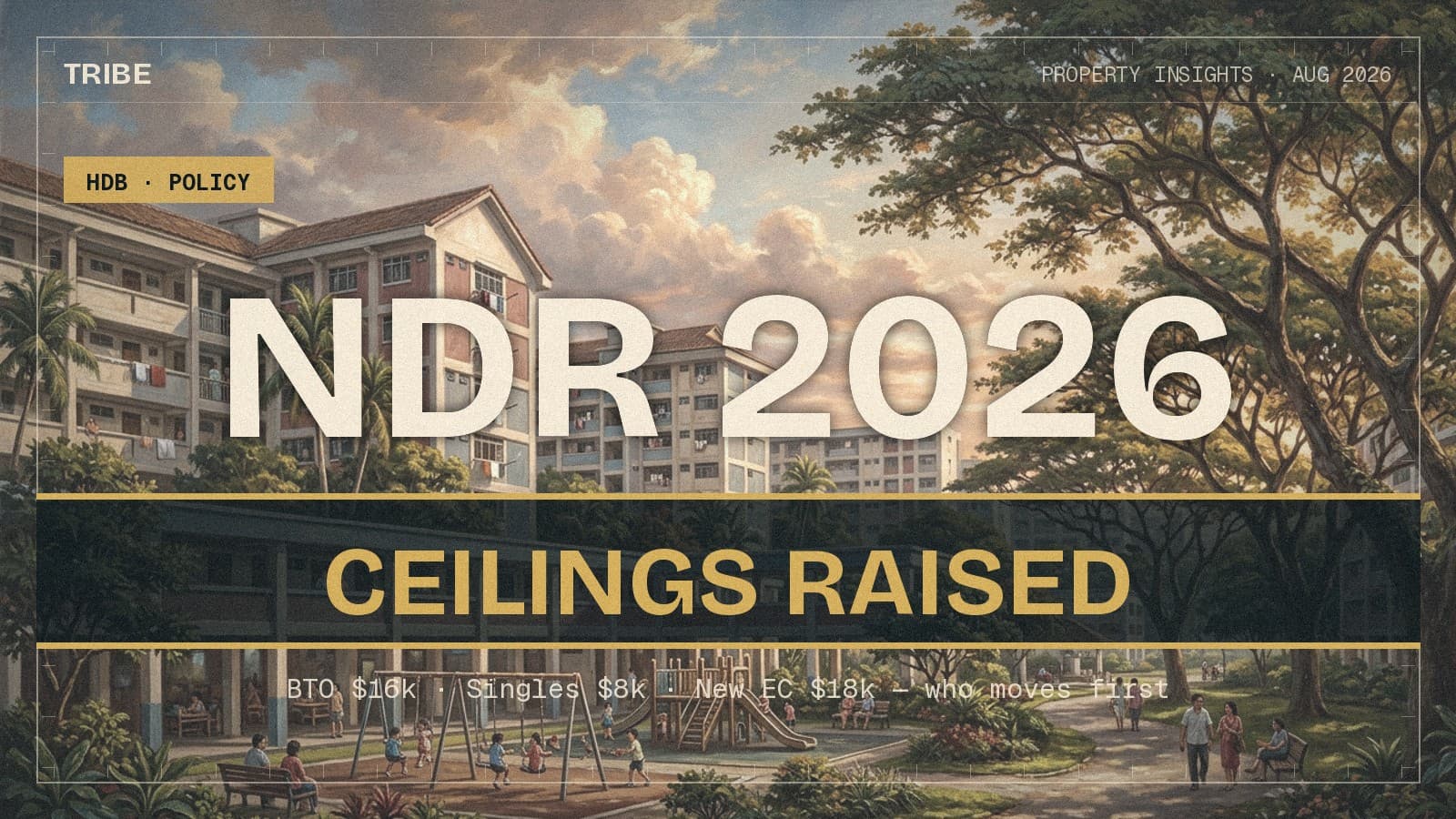 NDR 2026 Housing Changes: More BTO Demand, Softer Resale Pressure and Stronger Interest in Existing ECs