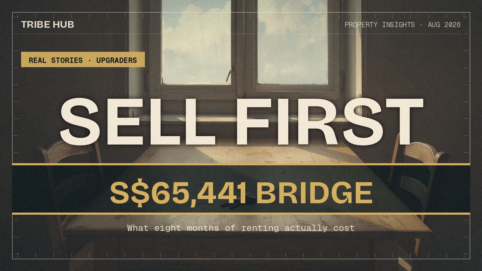 They Sold First and Rented for Eight Months. Here's What the Bridge Cost