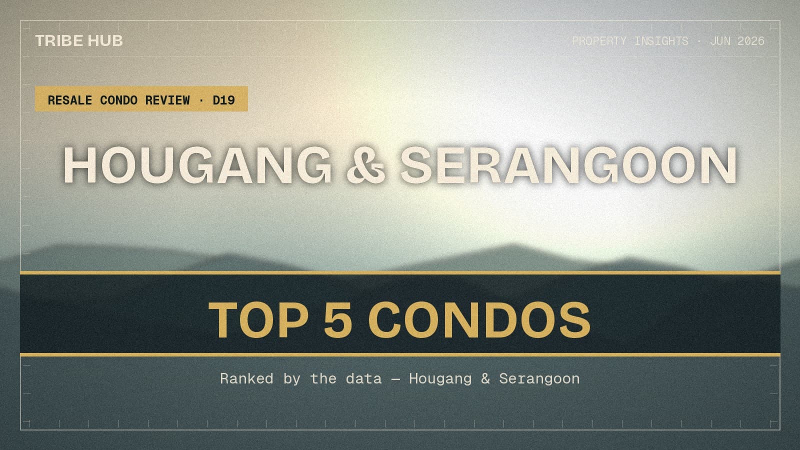 These Are Our Top 5 Condos in Hougang & Serangoon, Ranked by the Data