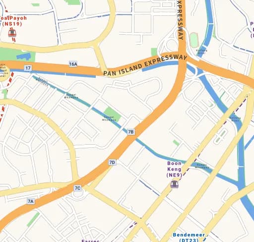 Map of landed sales in District 12