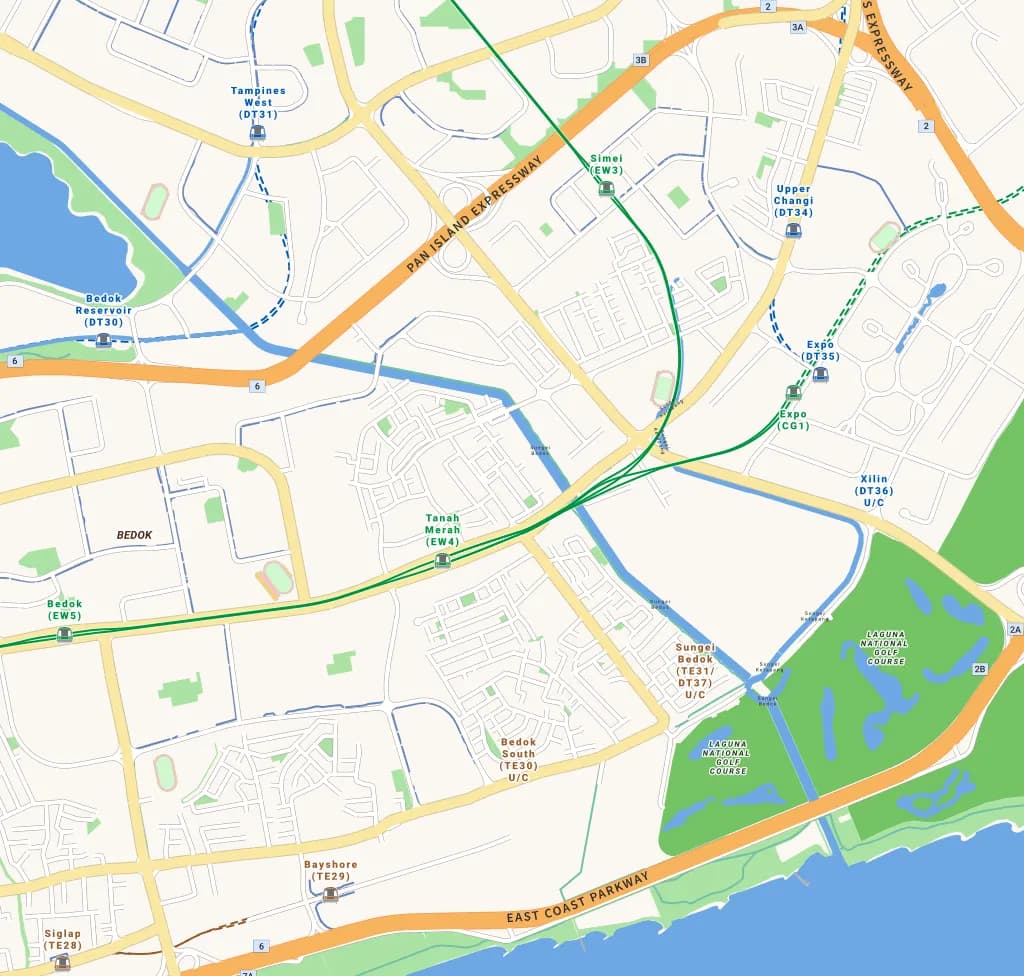 Map of landed sales in District 16