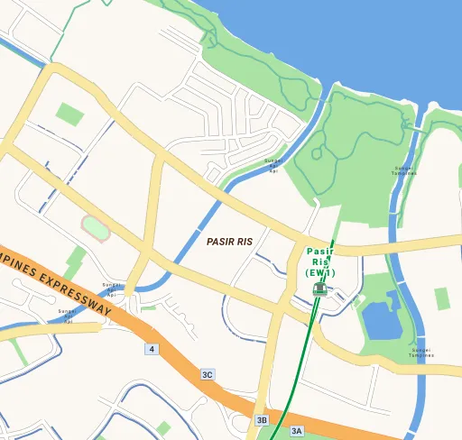 Map of landed sales in District 18