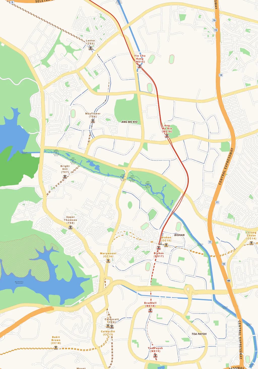 Map of landed home sales in District 20