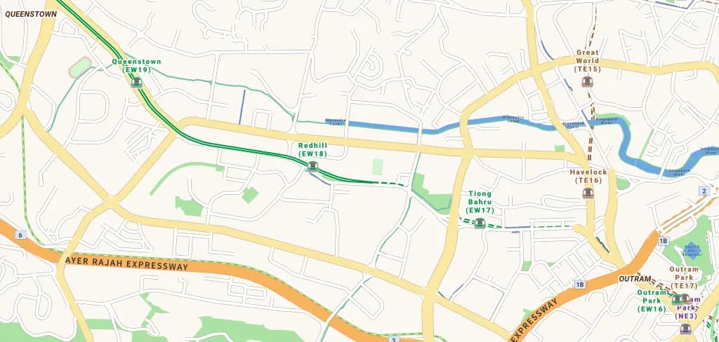 Map of landed sales in District 3