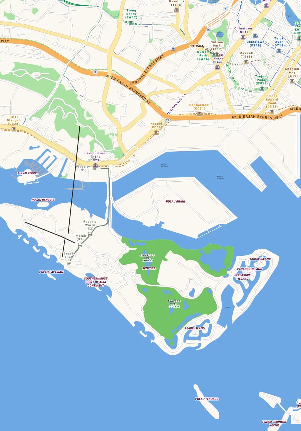 Map of landed sales in District 4