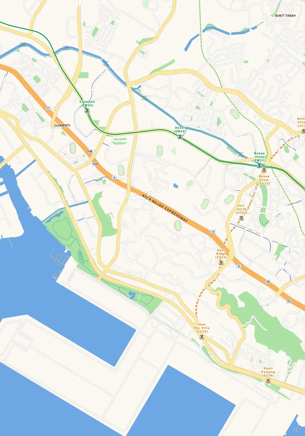 Map of landed sales in District 5