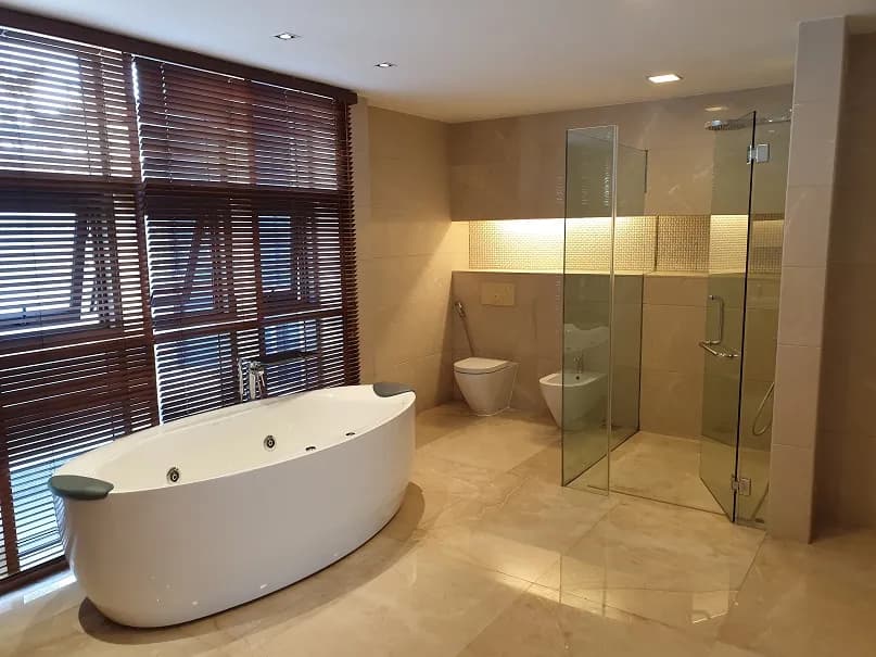 Master bathroom