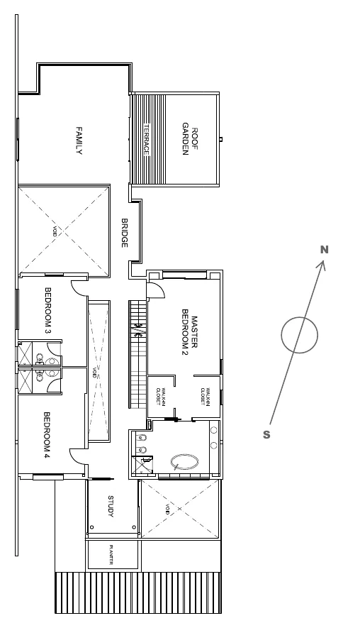 77 Ocean Drive floor plan, 2nd storey