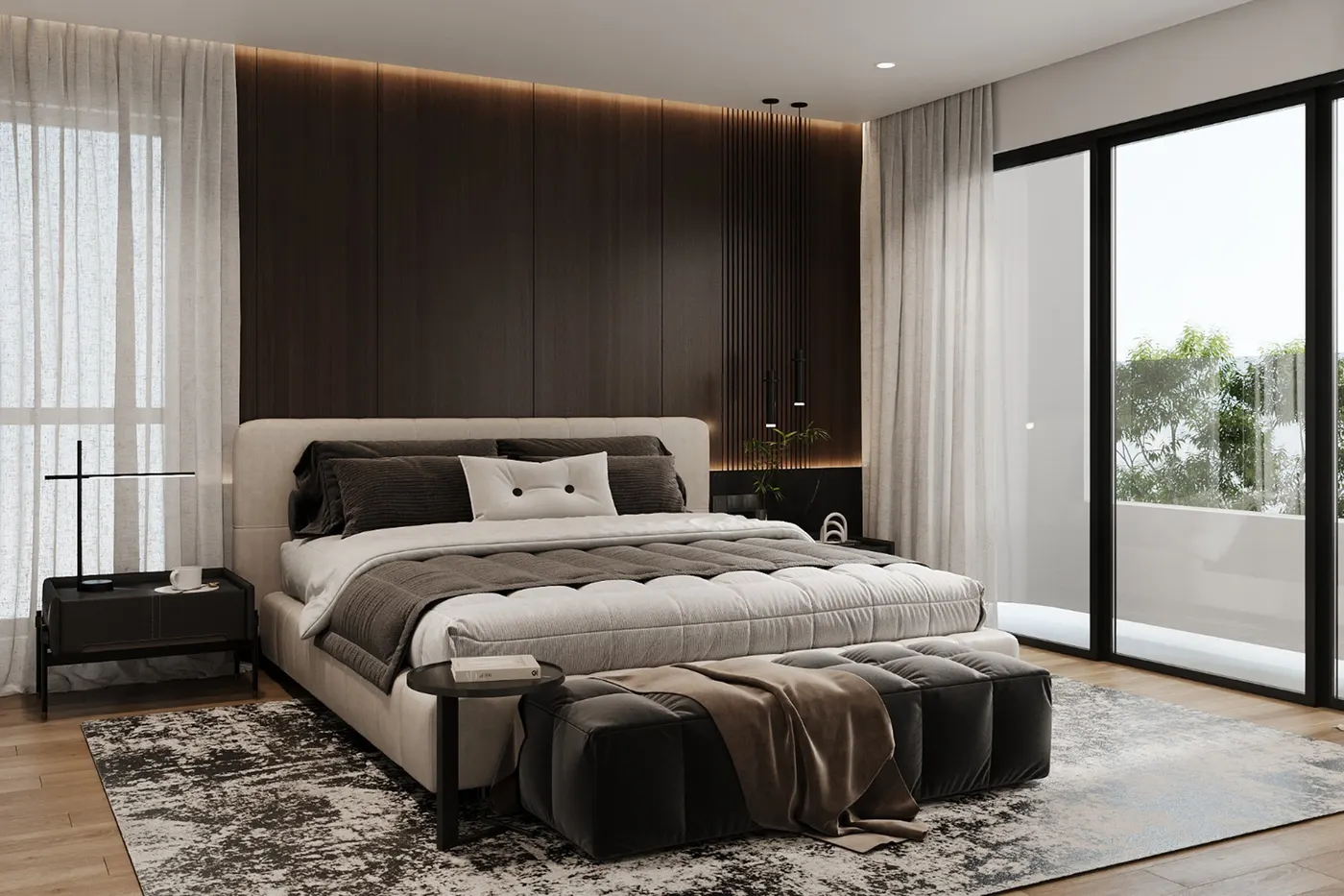 Master bedroom, 26A and 26C Siglap Road