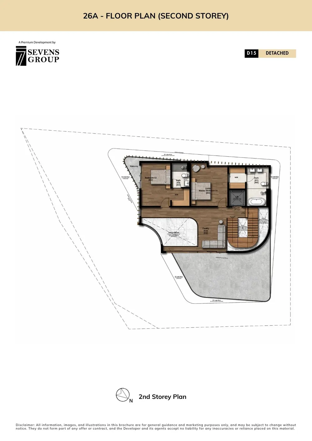 24 Siglap Road floor plan, 2nd storey