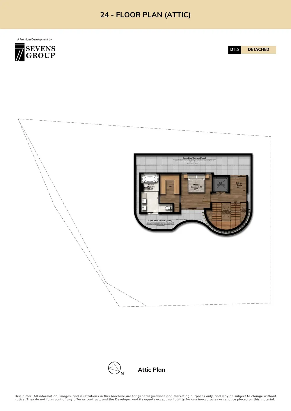 24 Siglap Road floor plan, Attic