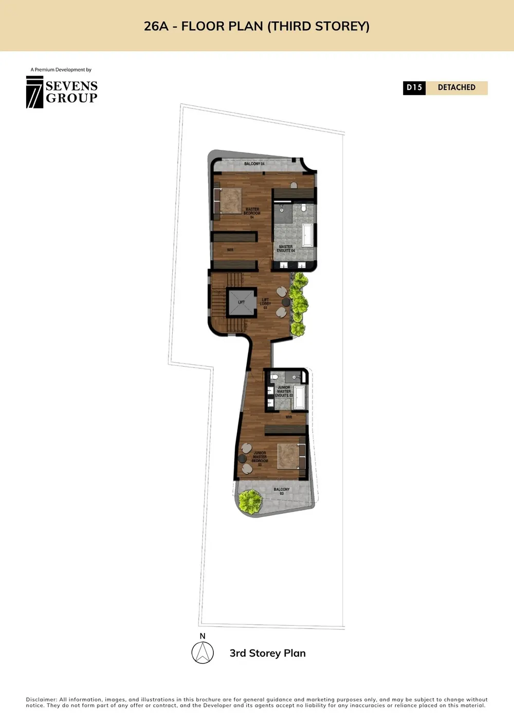 26A Siglap Road floor plan, 3rd storey