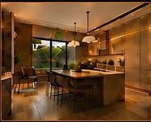 Dry kitchen with island, Berwick Drive semi-D