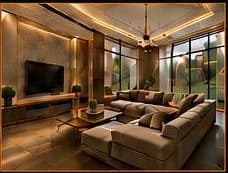 Living room, Berwick Drive semi-D