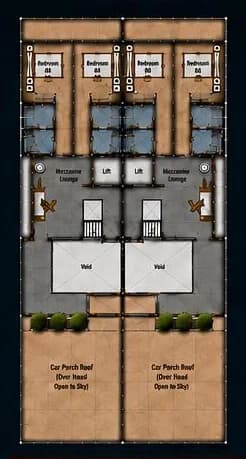 Plot 1, Berwick Drive floor plan, Mezzanine