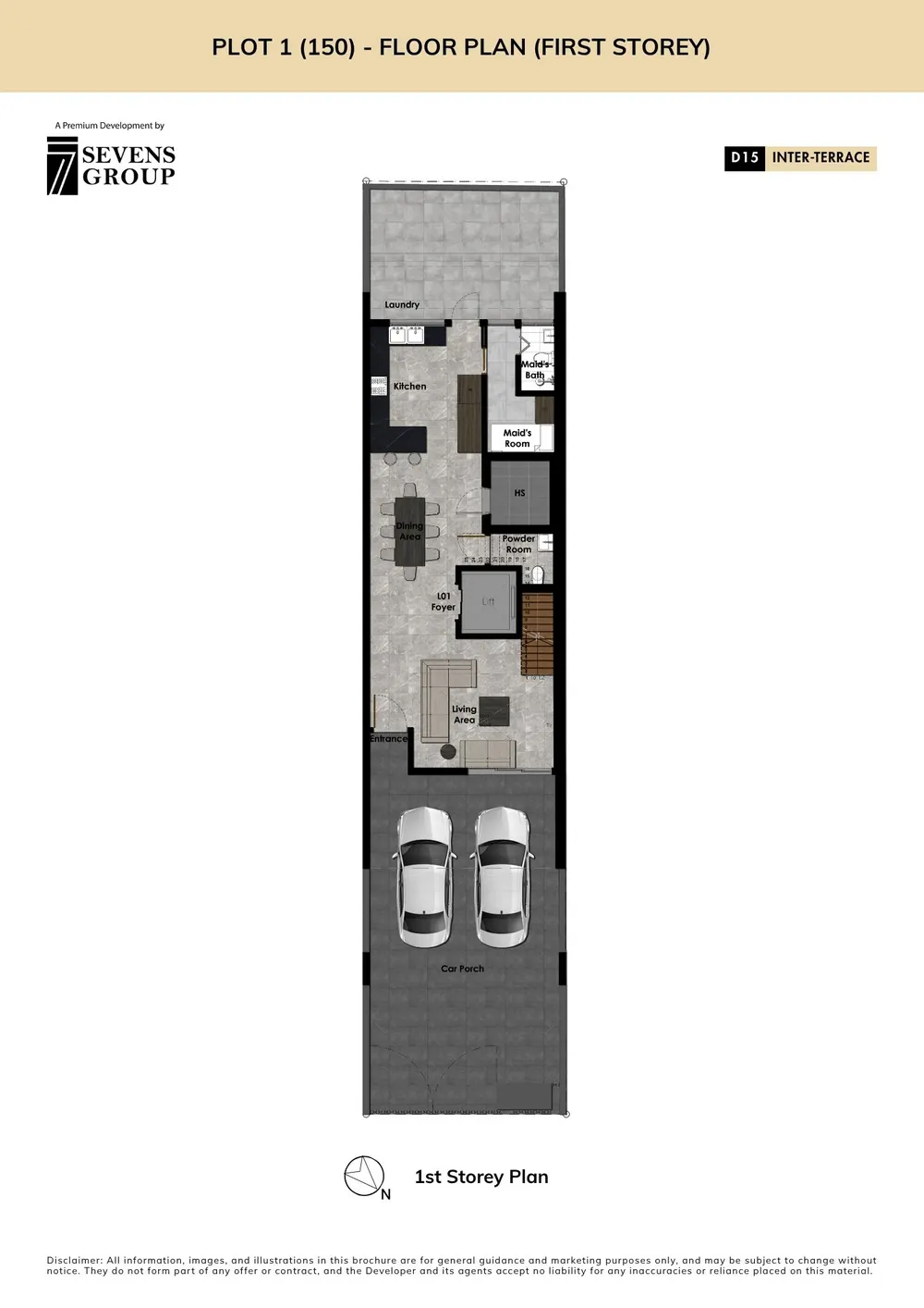 150 Onan Road floor plan, 1st storey