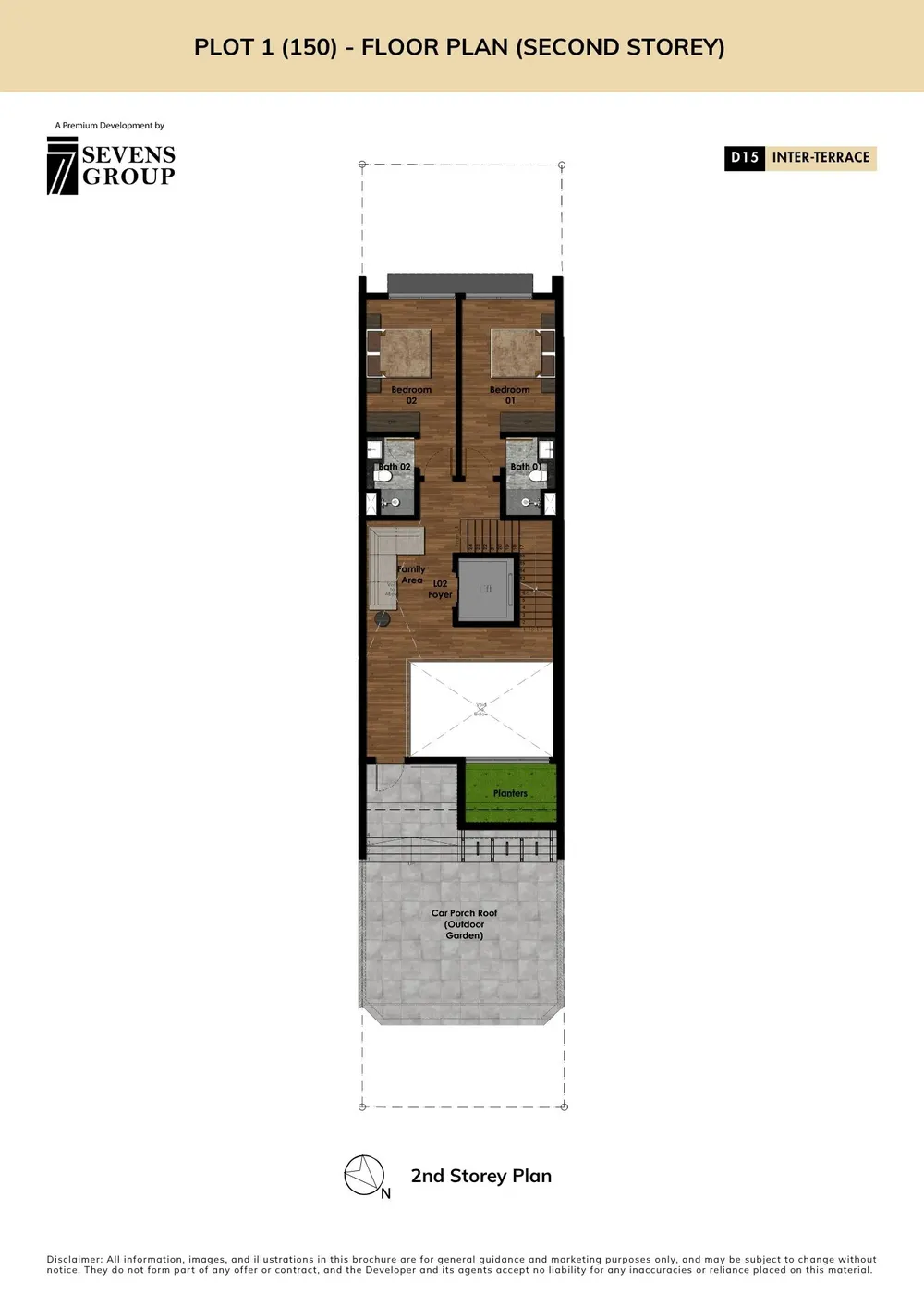 150 Onan Road floor plan, 2nd storey