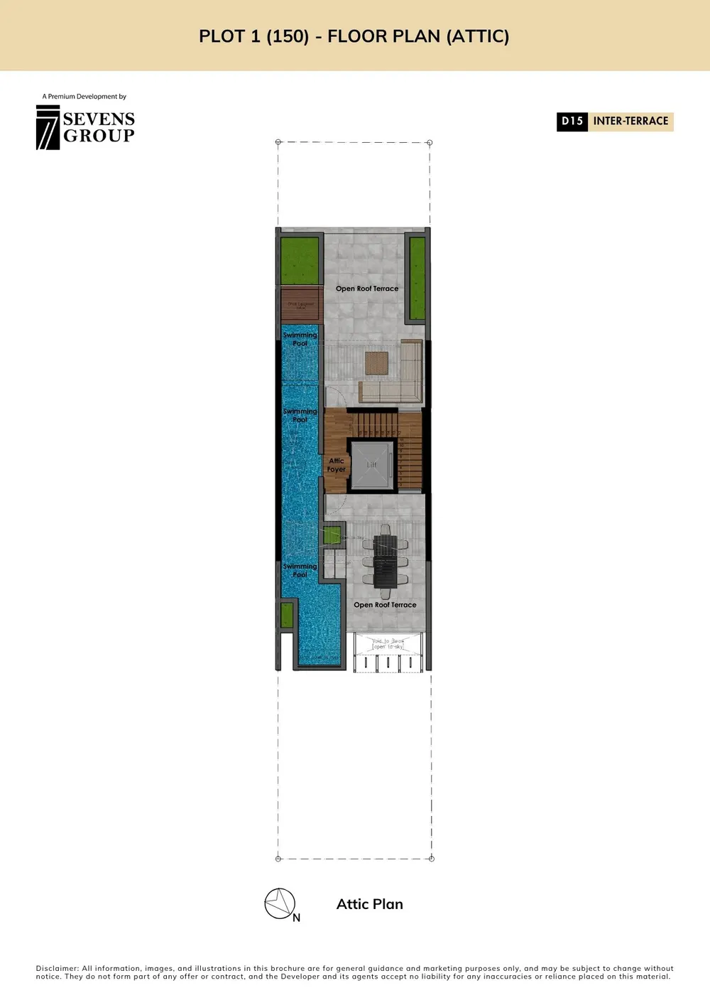 150 Onan Road floor plan, Attic