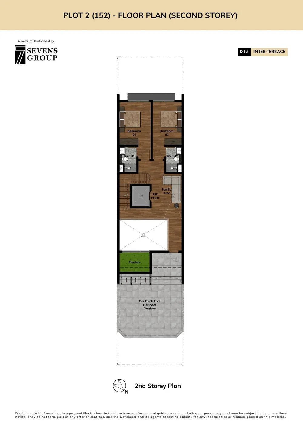 152 Onan Road floor plan, 2nd storey
