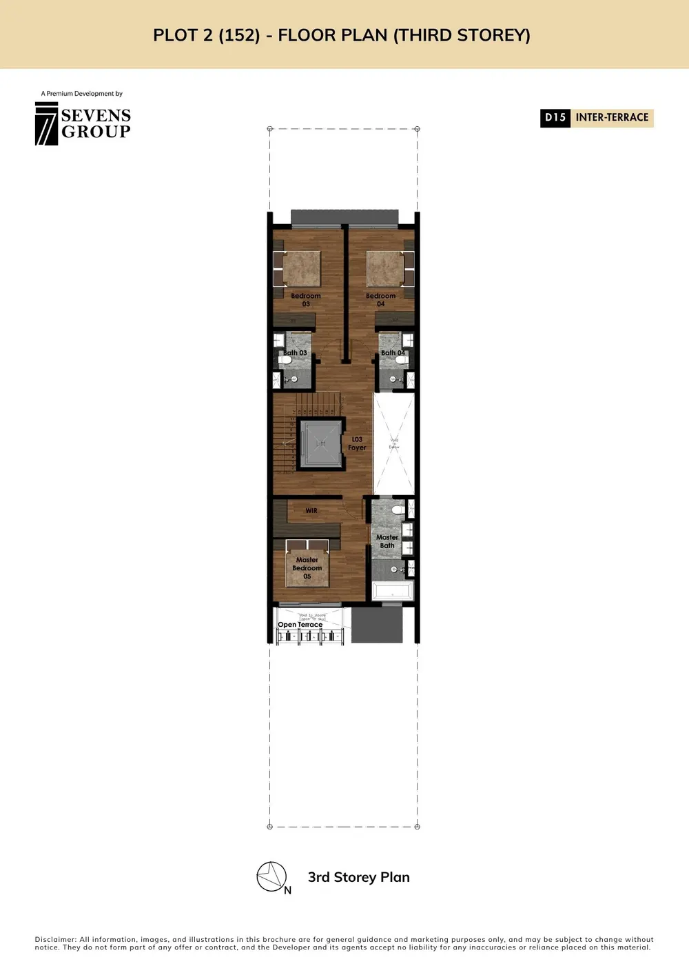 152 Onan Road floor plan, 3rd storey