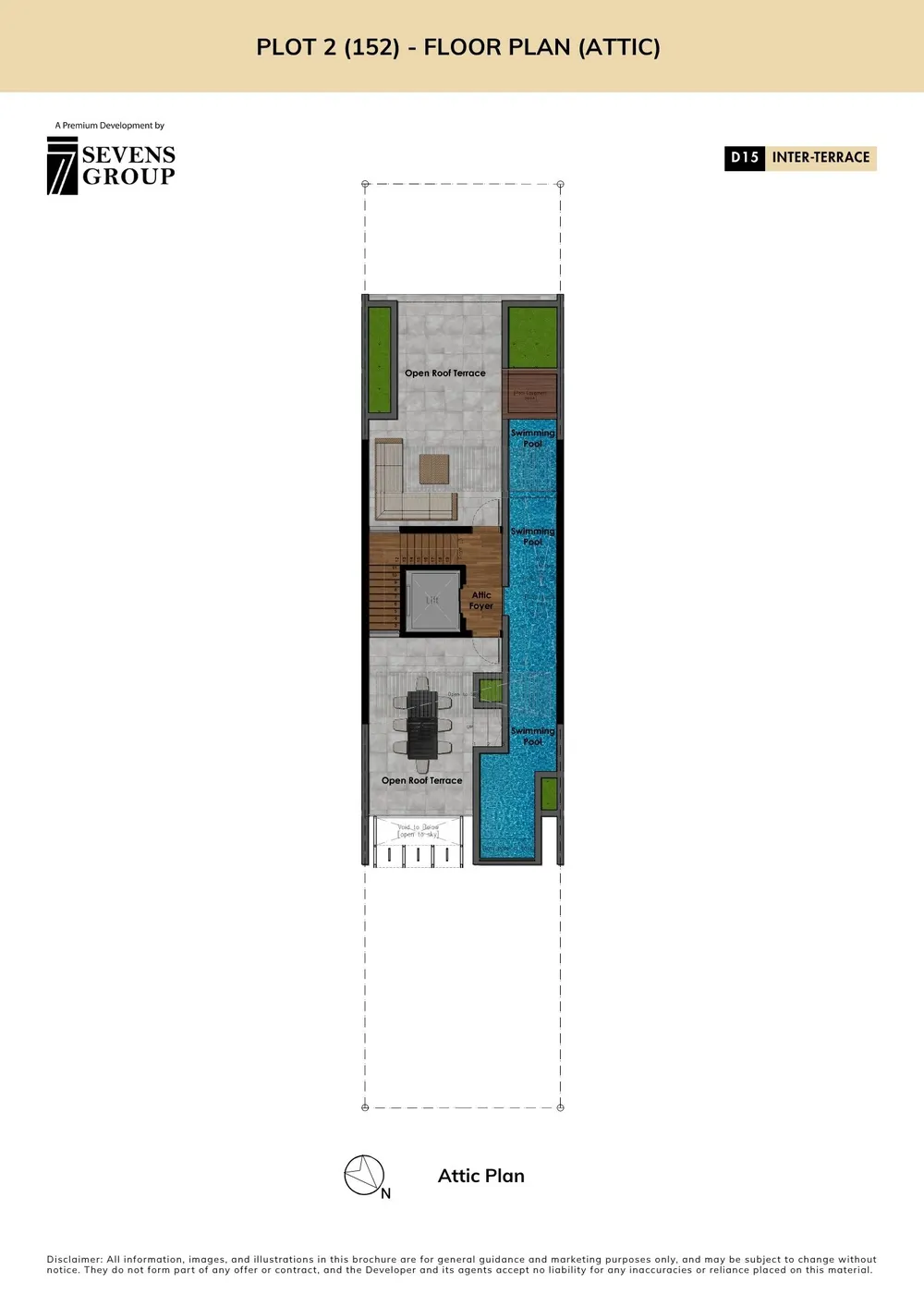 152 Onan Road floor plan, Attic