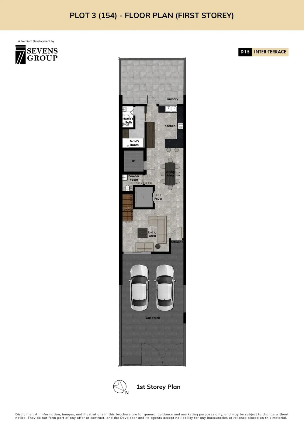 154 Onan Road floor plan, 1st storey