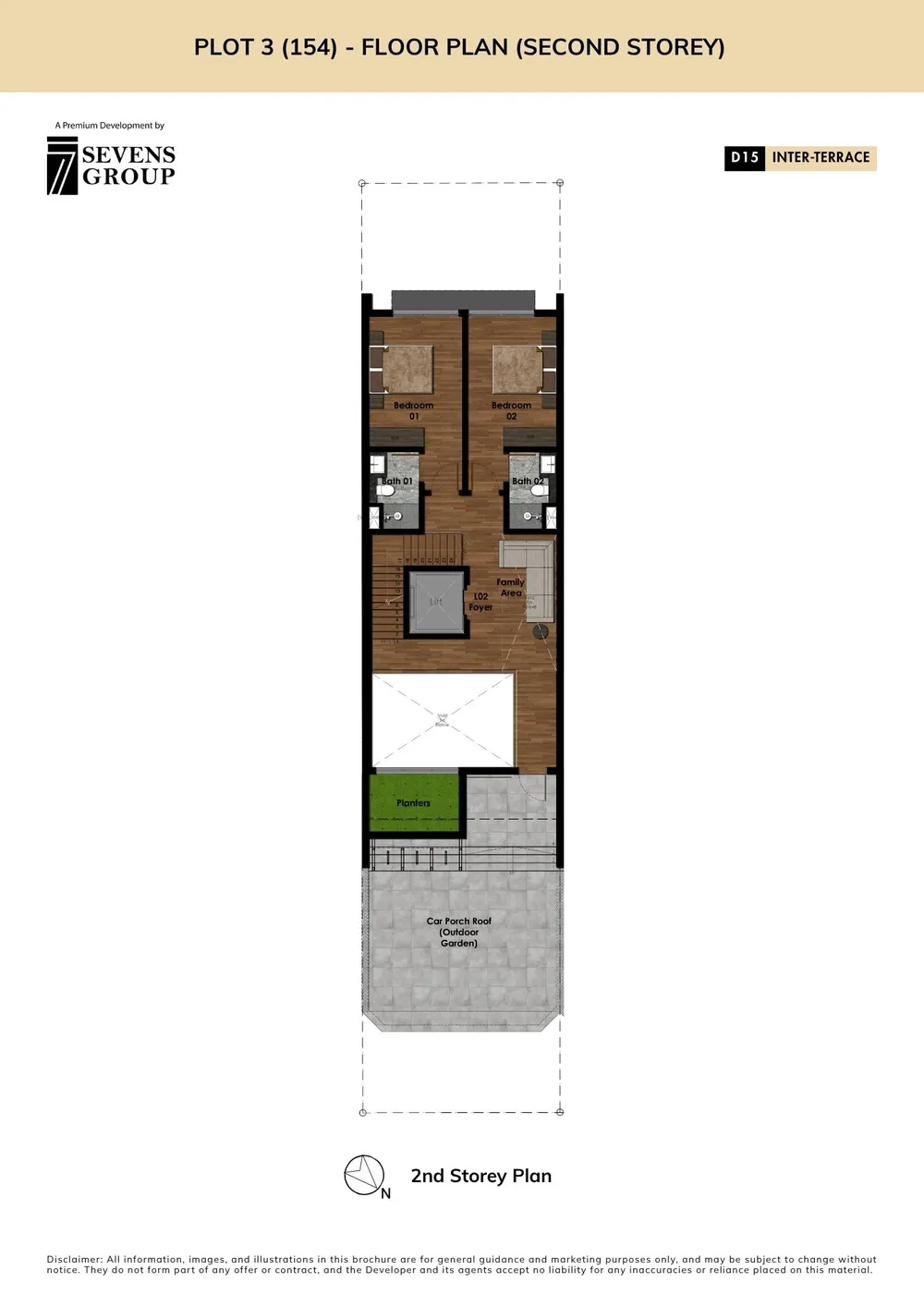 154 Onan Road floor plan, 2nd storey