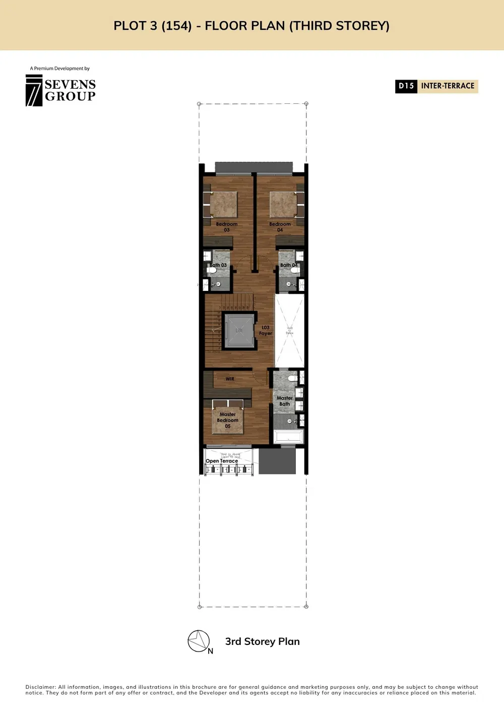 154 Onan Road floor plan, 3rd storey