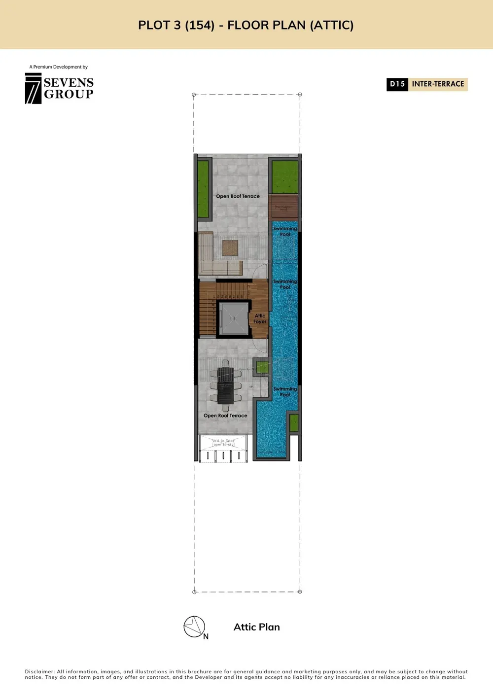 154 Onan Road floor plan, Attic