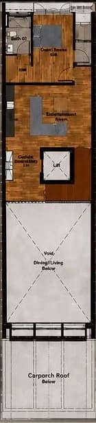 Jalan Leban floor plan, Mezzanine