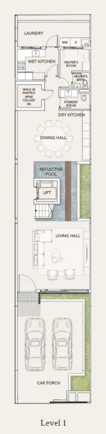 House B, Tan Sim Boh Road floor plan, 1st storey