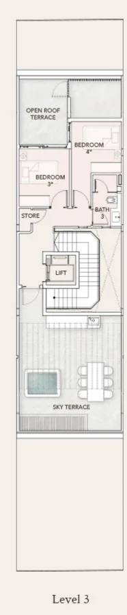 House B, Tan Sim Boh Road floor plan, 3rd storey