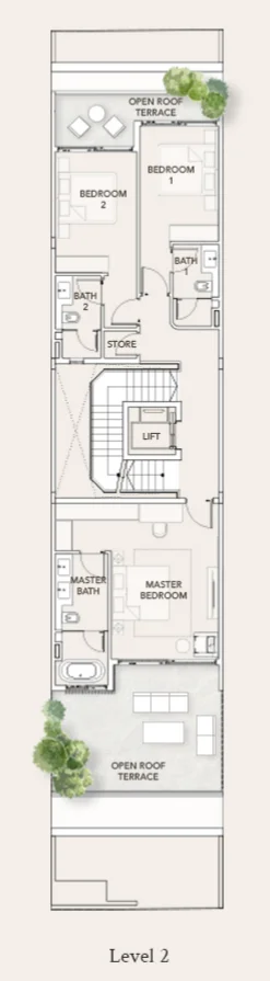 House C, Tan Sim Boh Road floor plan, 2nd storey