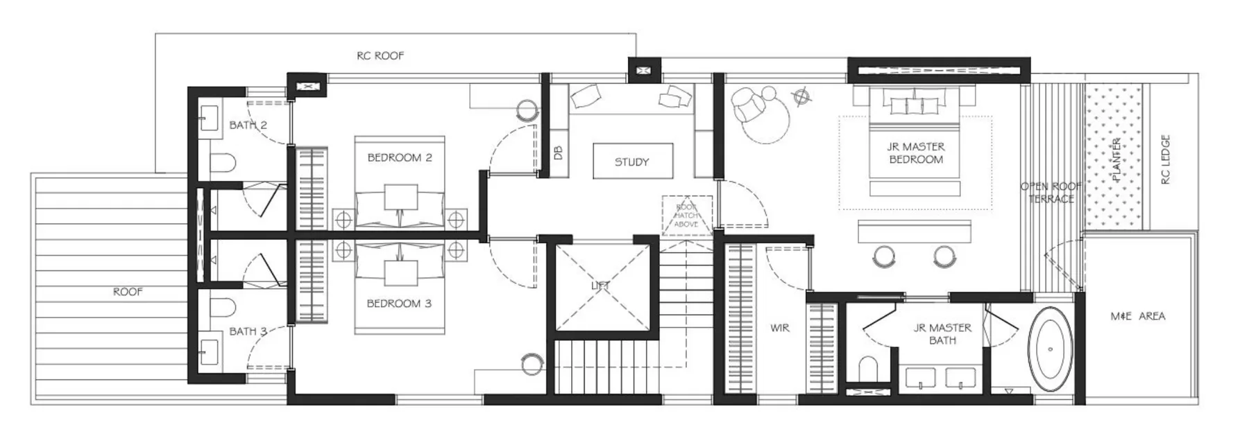 1 Tan Boon Chong Avenue floor plan, Attic