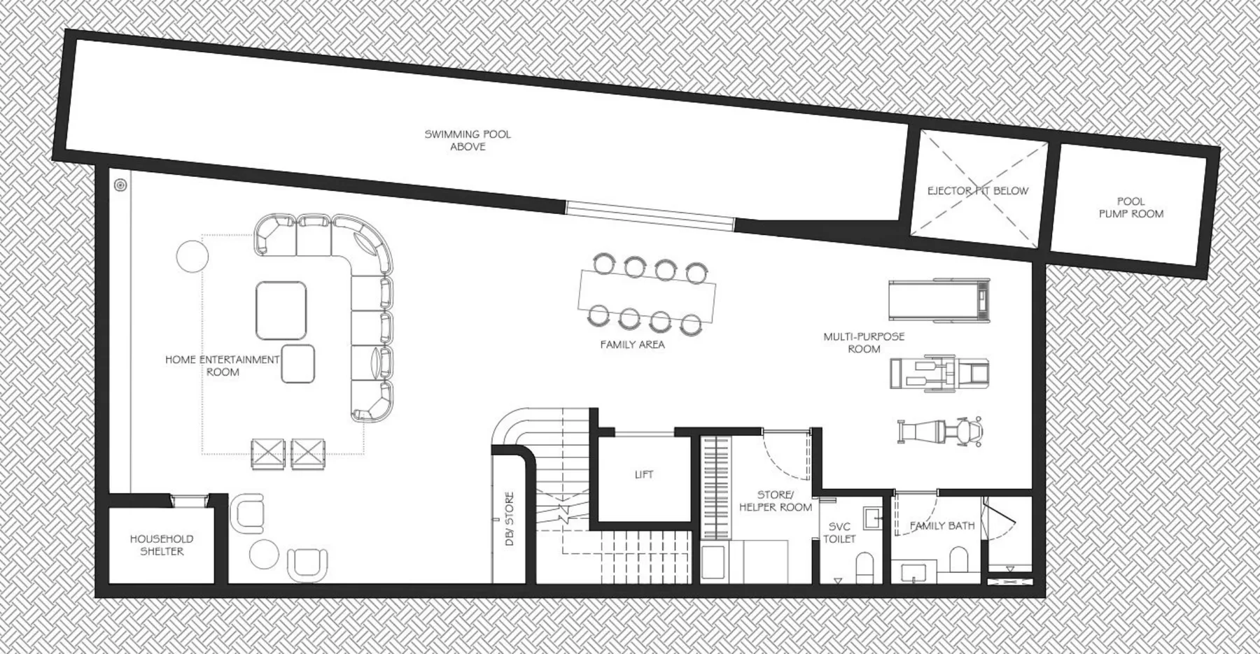 1 Tan Boon Chong Avenue floor plan, Basement