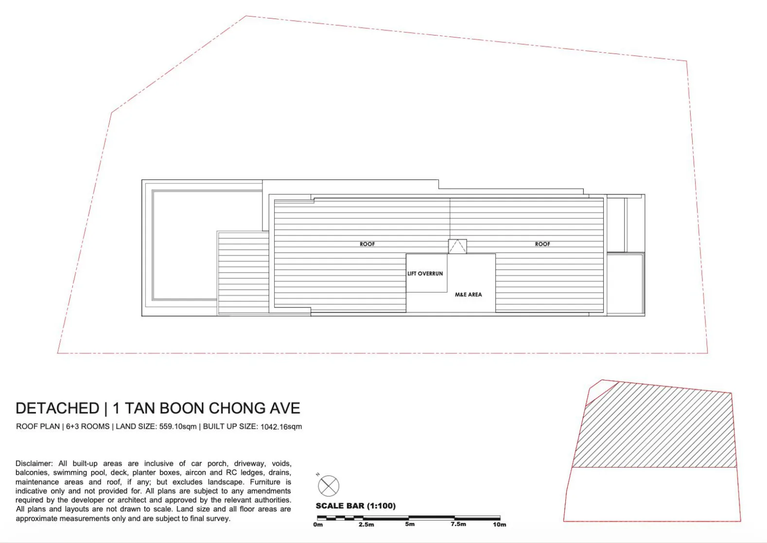 1 Tan Boon Chong Avenue floor plan, Roof