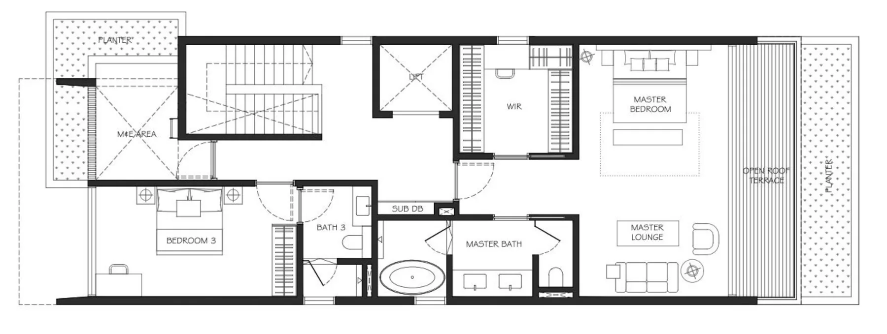 1A Tan Boon Chong Avenue floor plan, Attic
