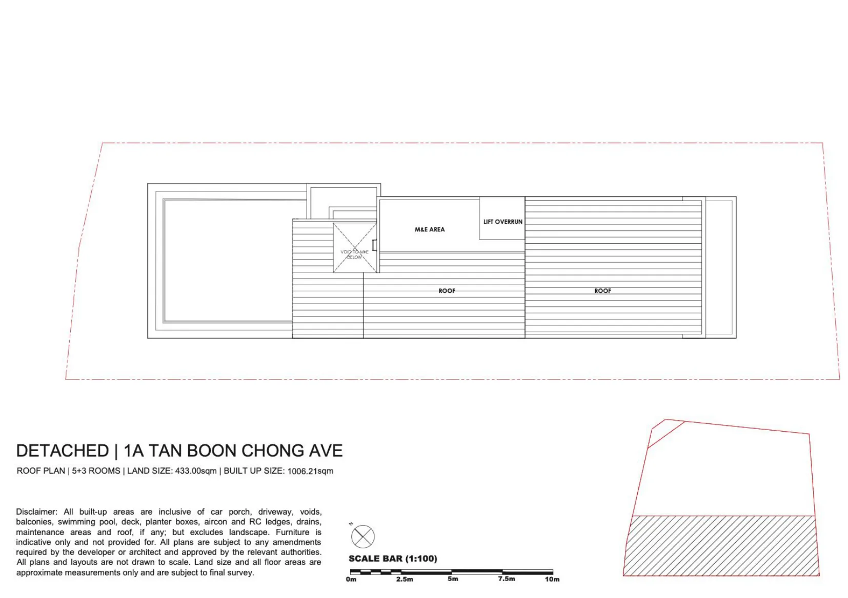 1A Tan Boon Chong Avenue floor plan, Roof