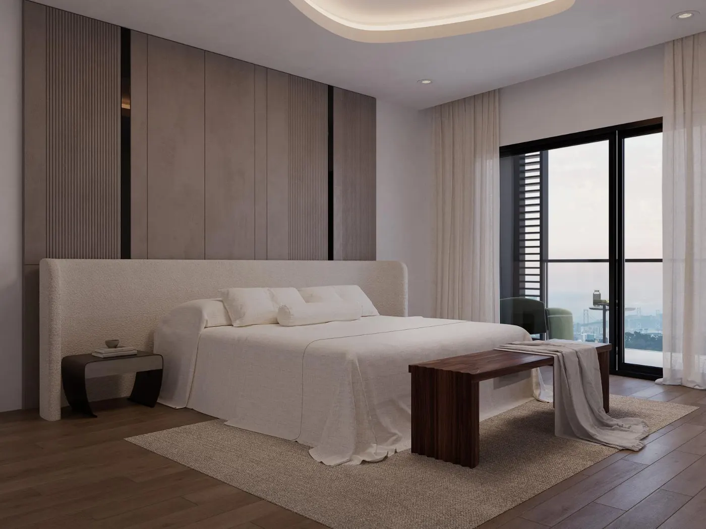 Master bedroom, Zen, 23 Jalan Sankam