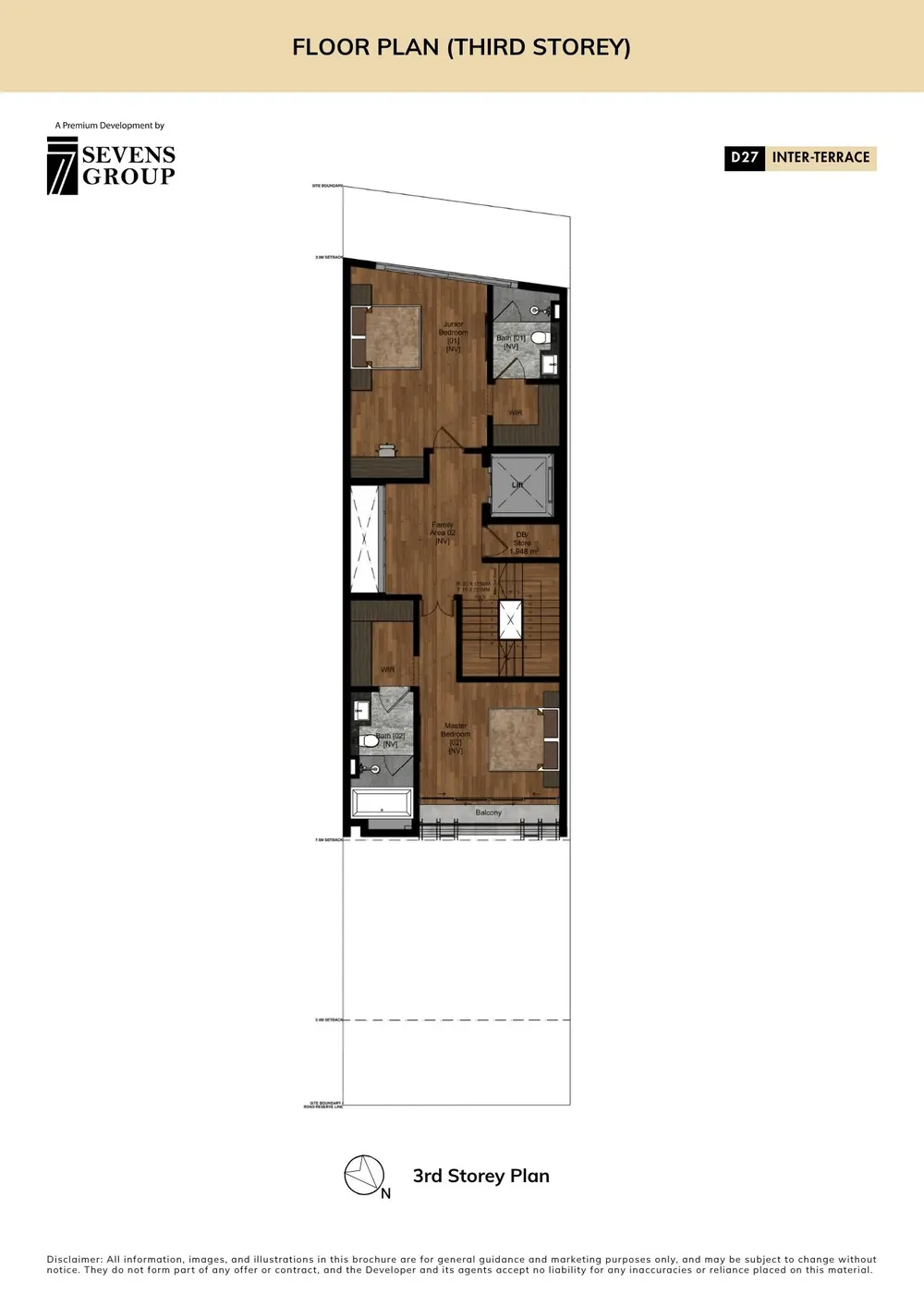 23 Jalan Sankam floor plan, 3rd storey
