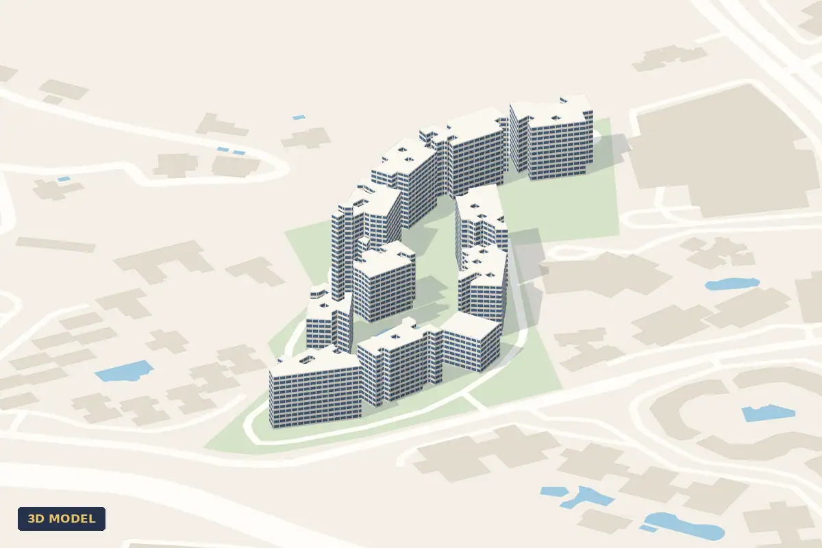 3D model of Parc Palais