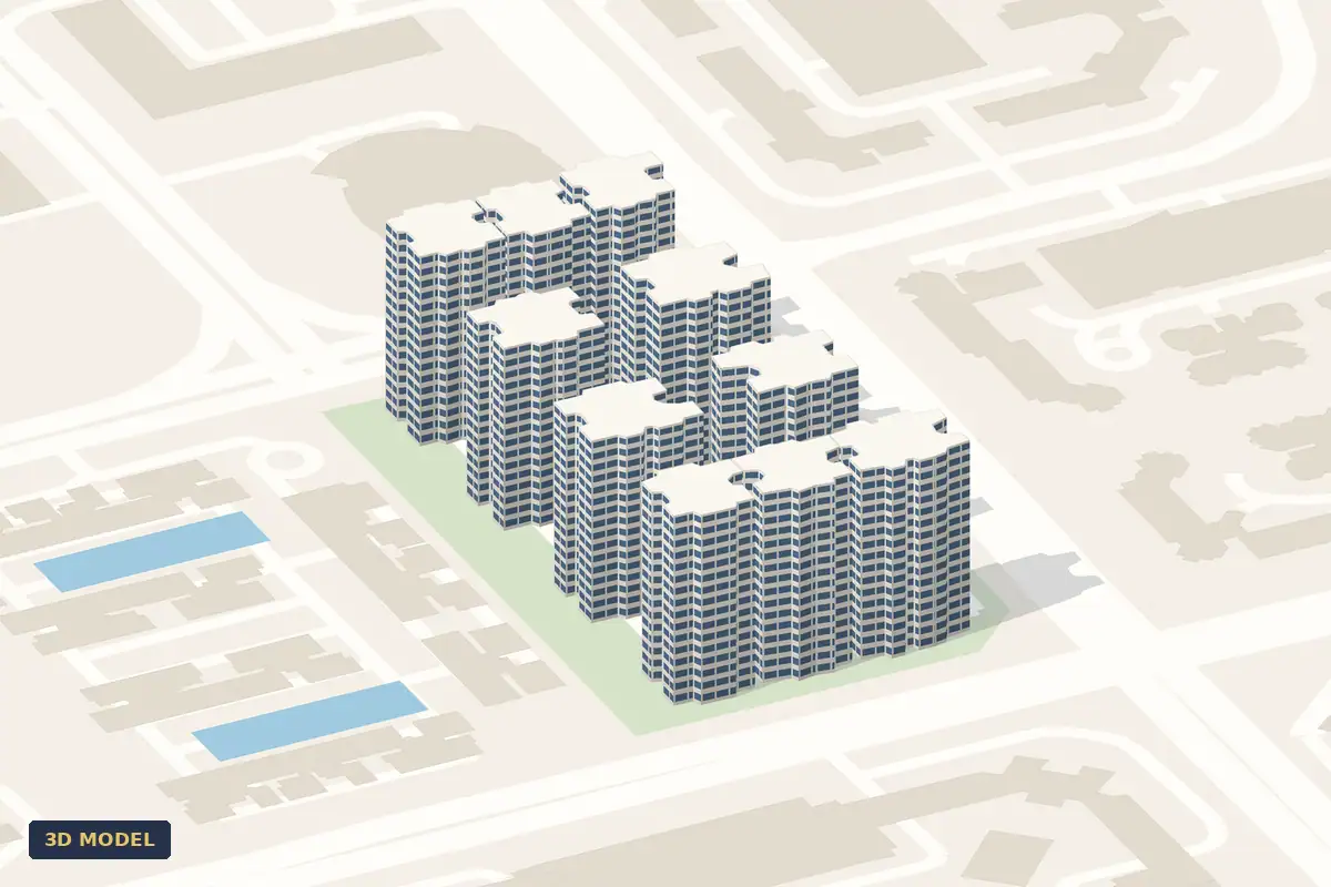 3D model of The Luxurie