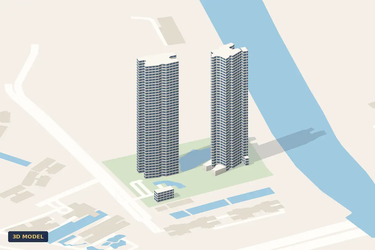 3D model of Twin VEW