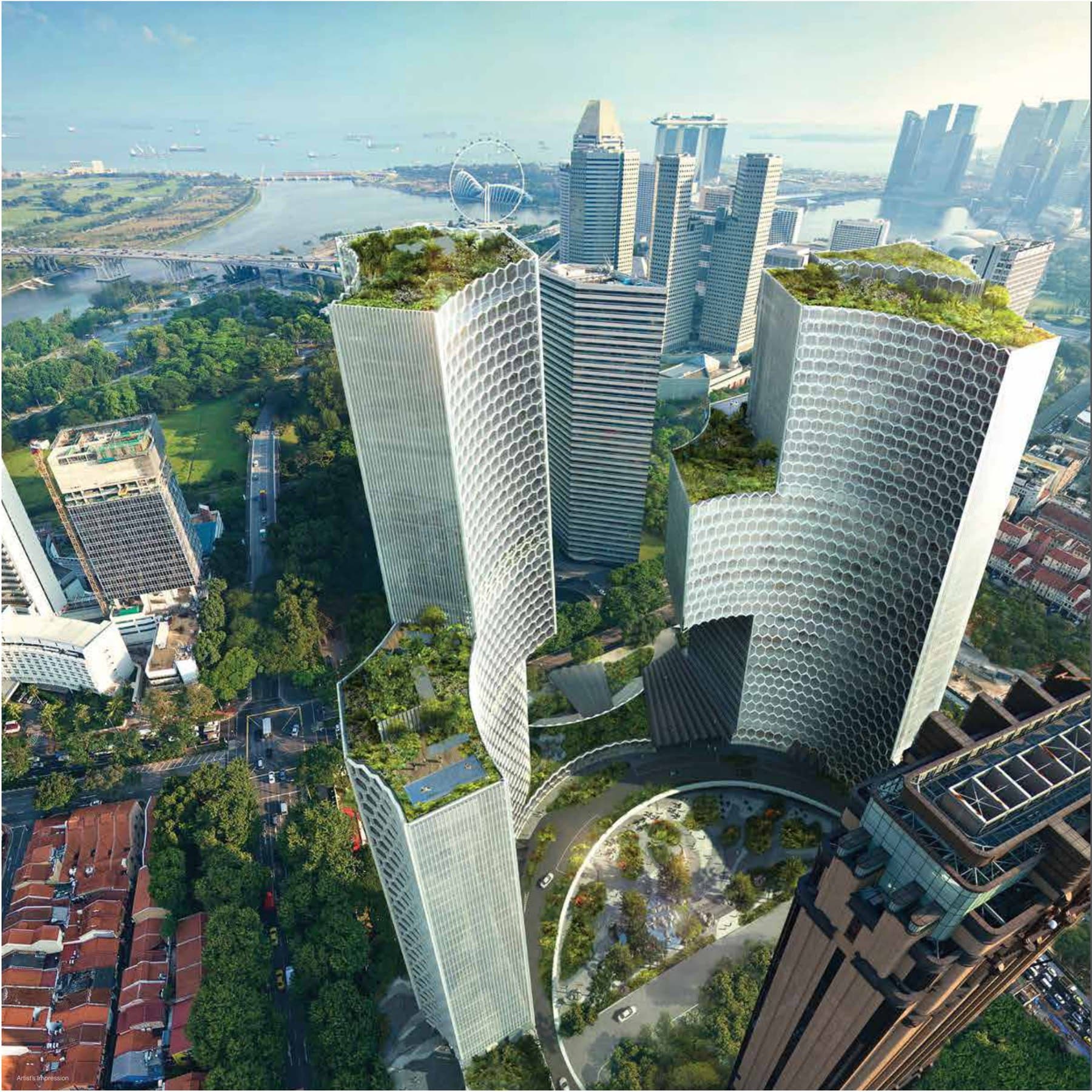 Duo Residences and Duo Tower, artist's impression
