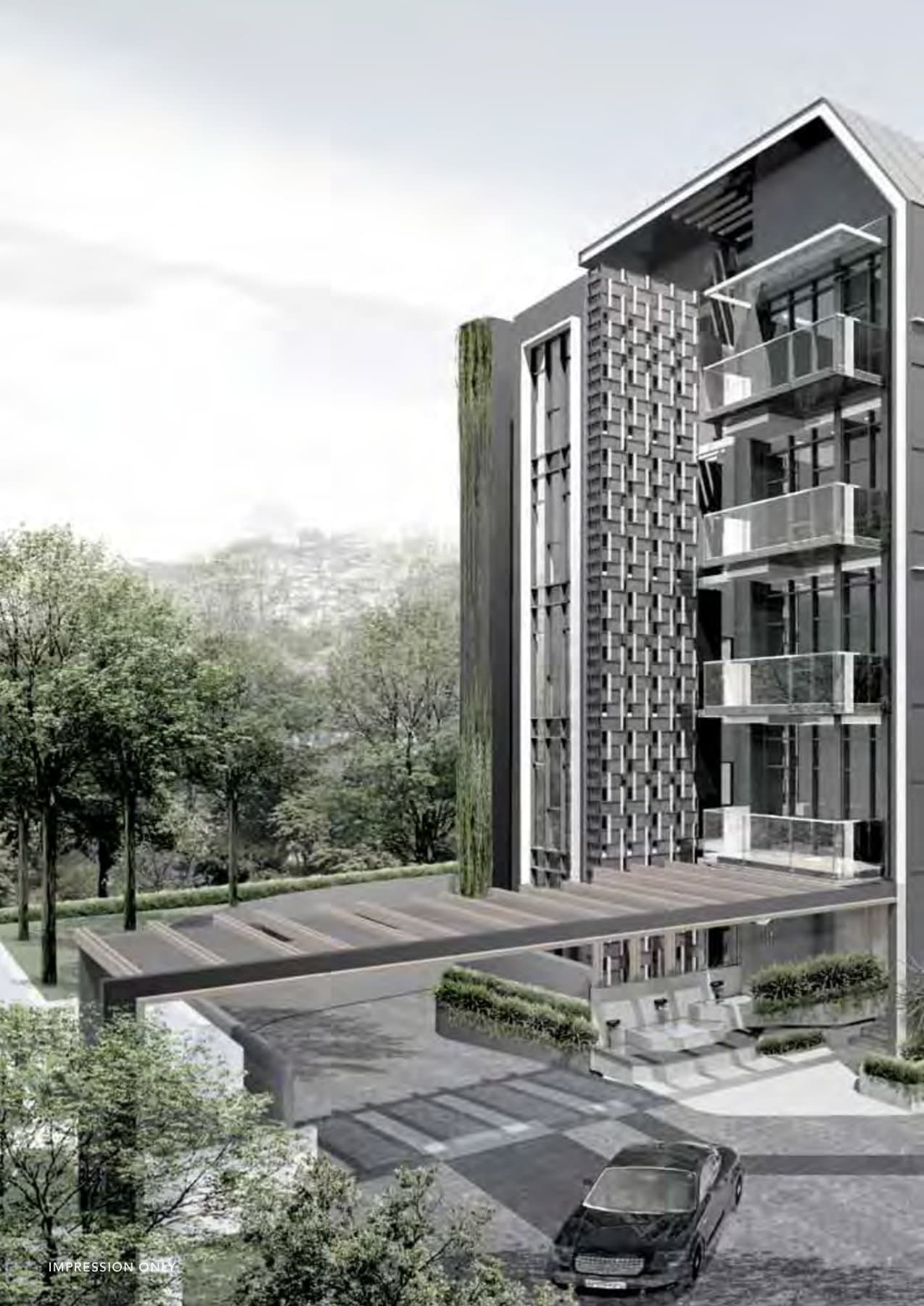 The Lush: the two five-storey blocks on Duku Road