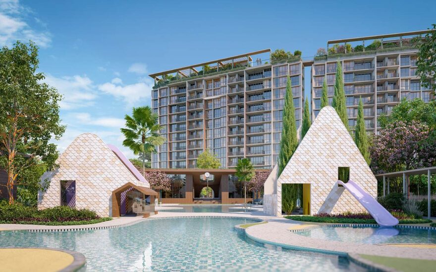Canberra Crescent Residences — 第 27 邮区三巴旺-甘榜带上 376 个单位的 99 年地契家庭新盘。